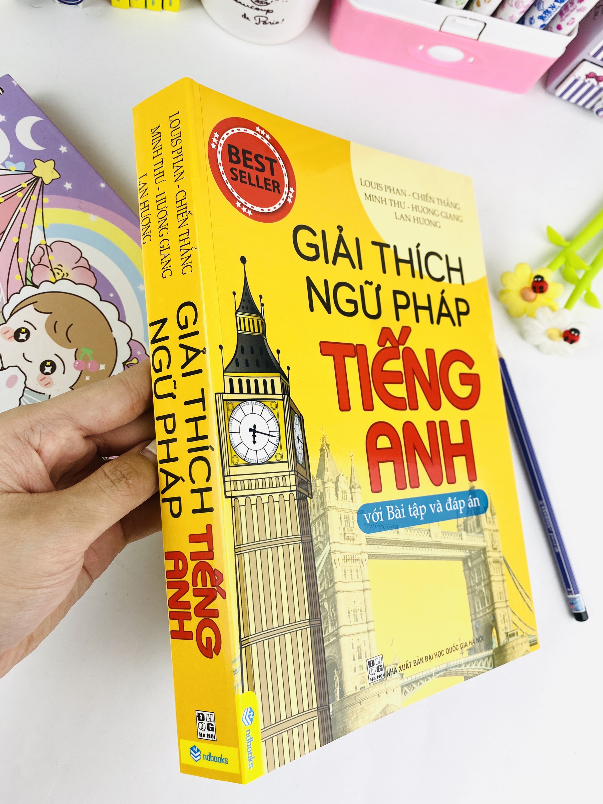 Sách - Giải Thích Ngữ Pháp Tiếng Anh (với bài tập và Đáp Án) - ndbooks