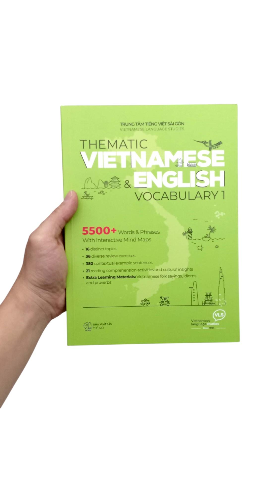 Sách - The Matic Vietnamese & English Vocabulary 1