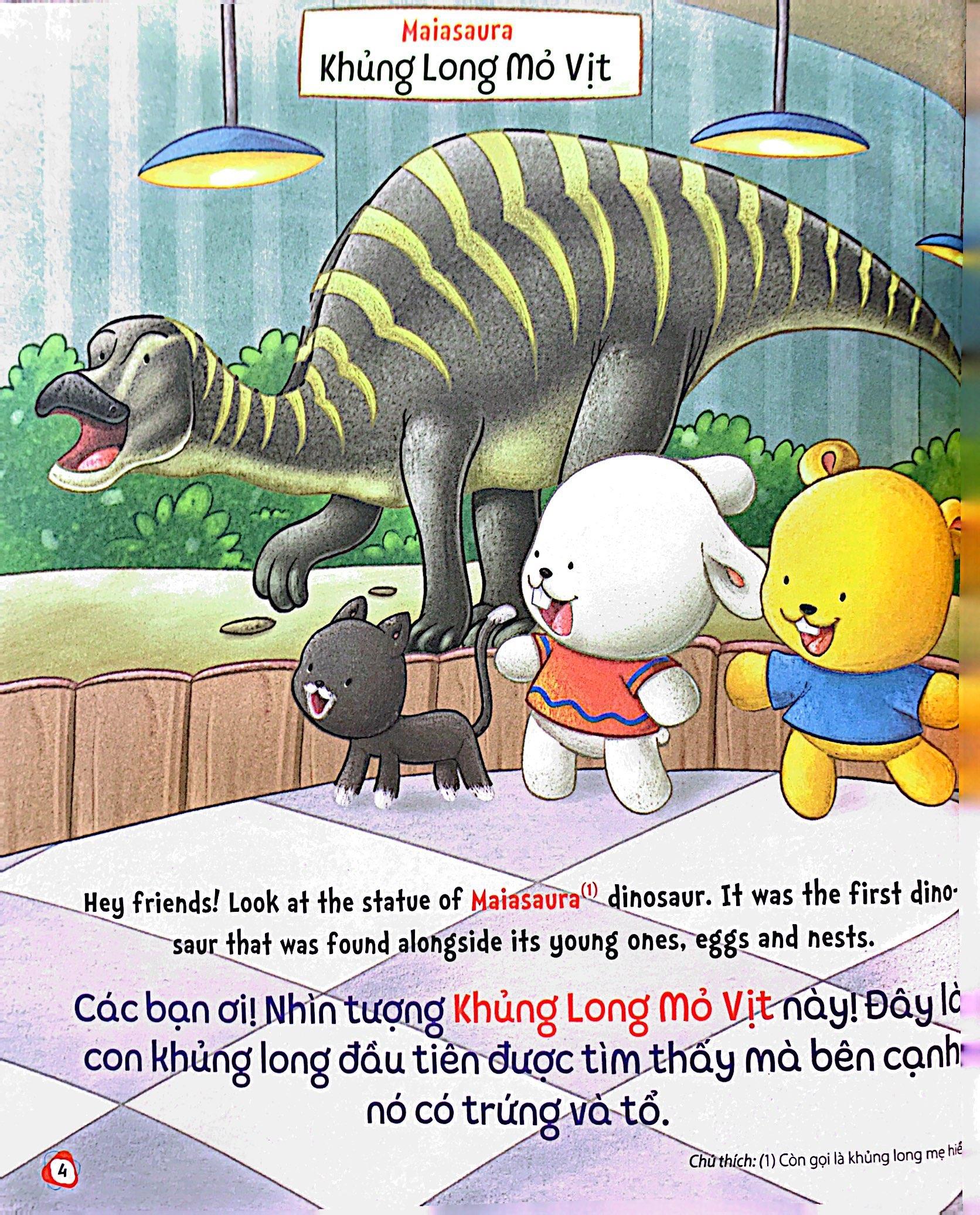Brady Siêu Đỉnh - 365 Ngày Phát Triển Trí Tuệ - Level 3 - Khủng Long Và Động Vật Quanh Em