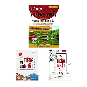 Combo học nhanh tiếng Nhật cho người mới bắt đầu kèm App di động và Web tiện lợi ( Tự học tiếng Nhật dành cho người mới bắt đầu + Tập viết tiếng Nhật: Bảng chữ cái Hiragana +  Tập viết tiếng Nhật: Bảng chữ cái Katakana)
