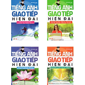 Bộ 4 Cuốn Tiếng Anh Giao Tiếp Hiện Đại  - Vanlangbooks