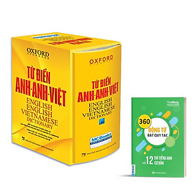 Từ Điển Anh Anh Việt Bìa Cứng Màu Vàng - Bản Quyền