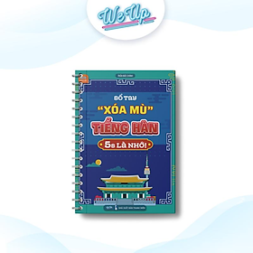 Sách - Sổ tay "xóa mù" tiếng Hàn, 5s là nhớ !