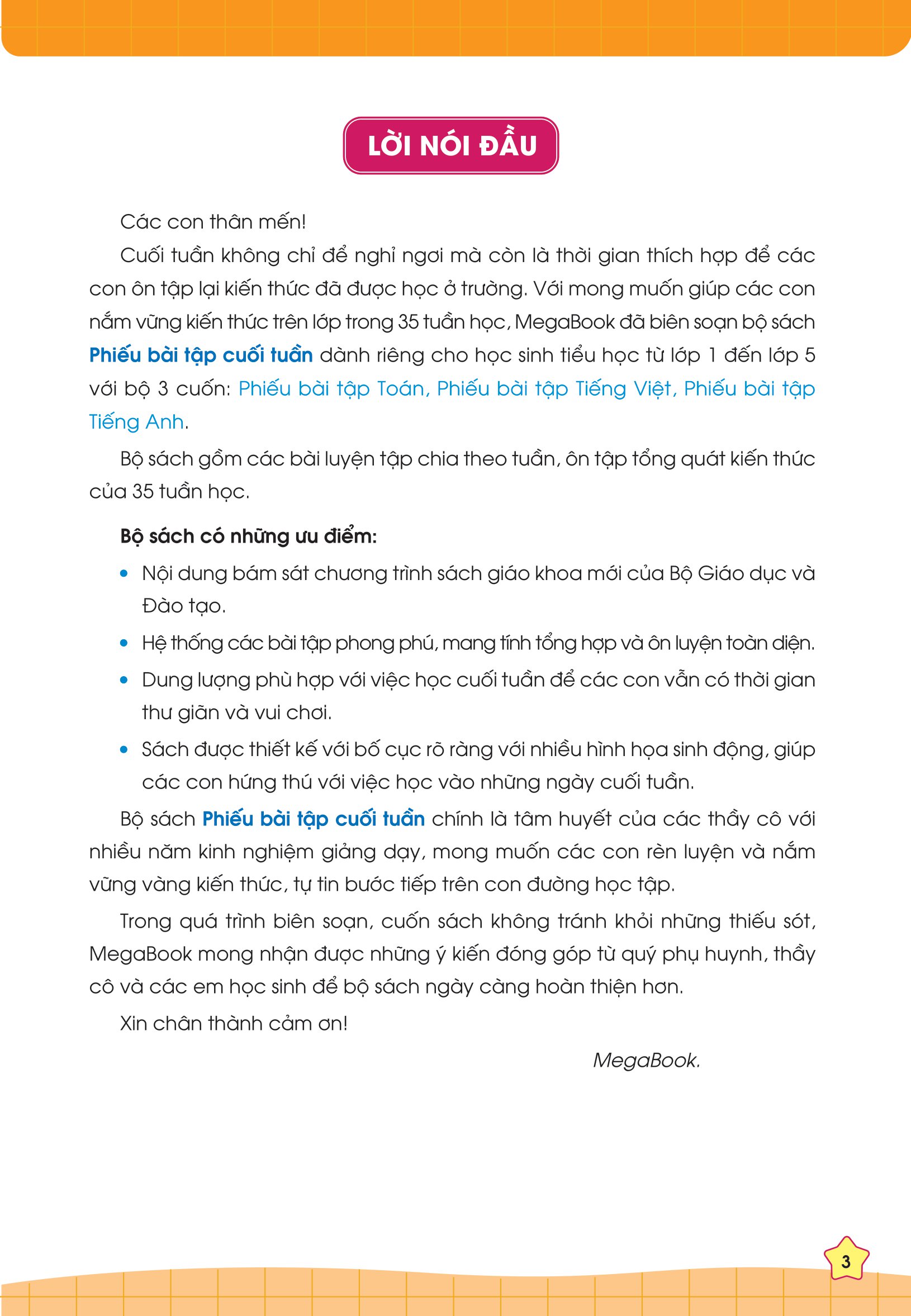 Phiếu Bài Tập Cuối Tuần Tiếng Anh 3 - Global Success (35 Tuần Học) _MEGA