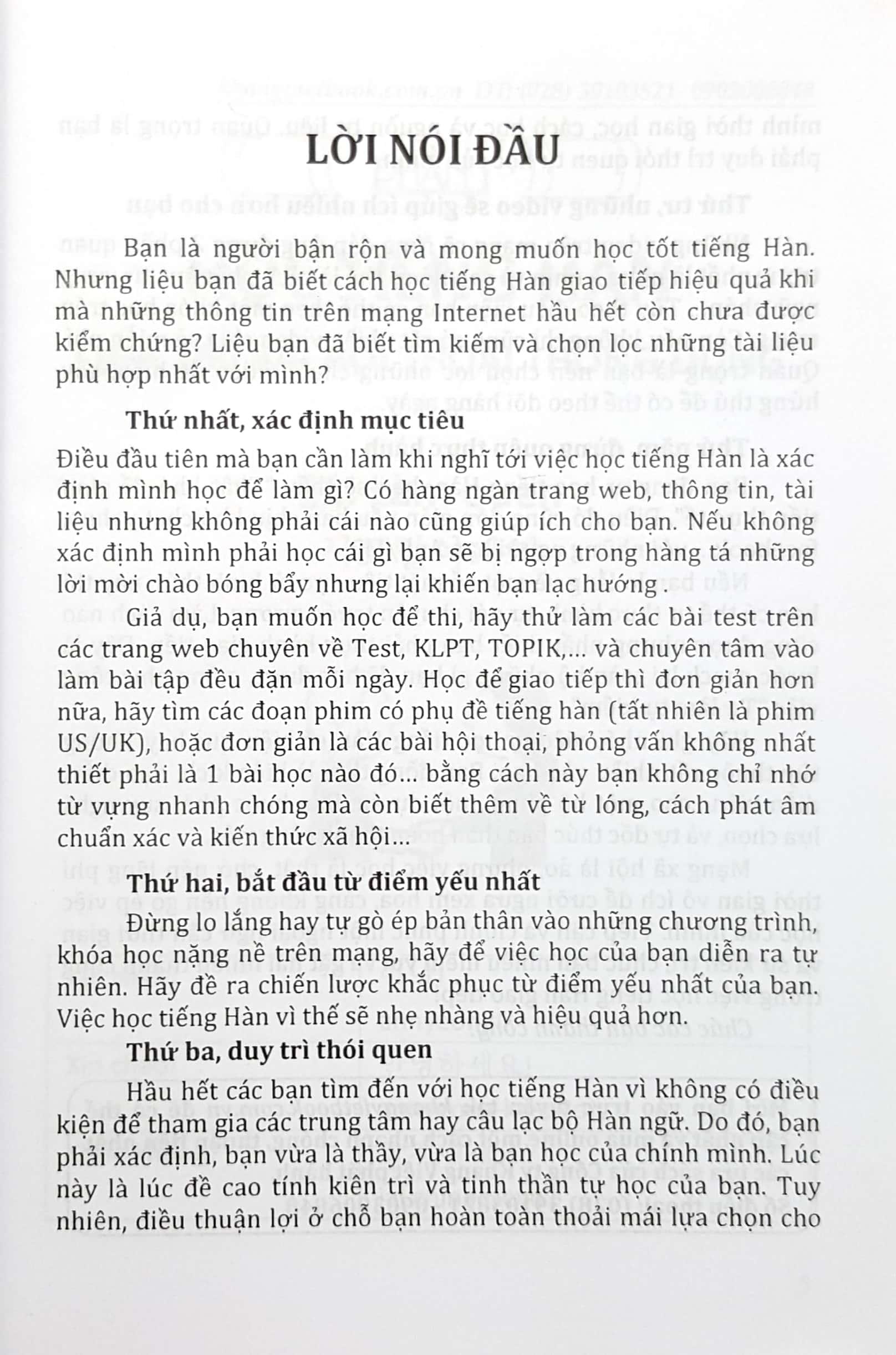 10 Phút Tự Học Tiếng Hàn Mỗi Ngày