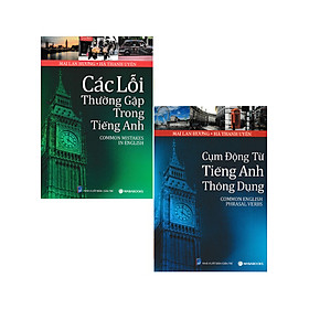 Combo Các Lỗi Thường Gặp Trong Tiếng Anh + Cụm Động Từ Tiếng Anh Thông Dụng (Bộ 2 Cuốn) - HASA