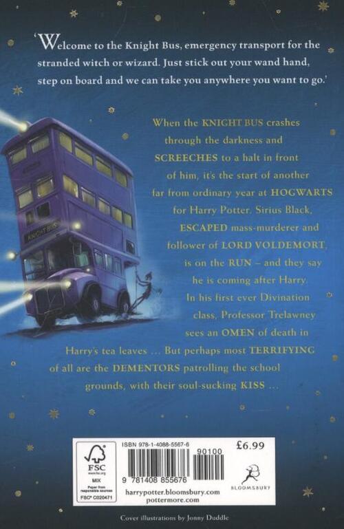 Tiểu thuyết thiếu nhiên tiếng Anh: Harry Potter and the Prisoner of Azkaban - Children