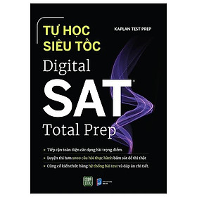 Tự Học Siêu Tốc - Digital SAT Total Prep - Bản Quyền