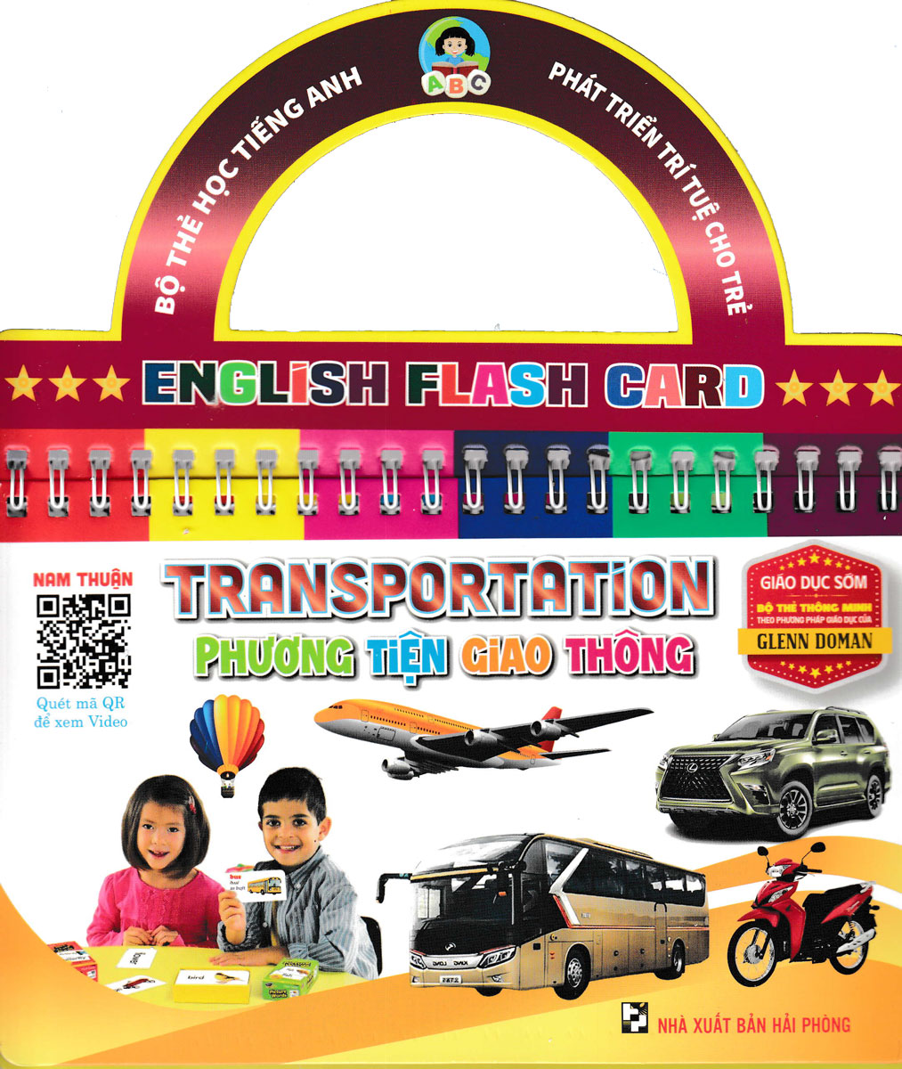 Combo Bộ Thẻ Học Tiếng Anh - Phát Triển Trí Tuệ Cho Trẻ (Bộ 6 Cuốn) - HA