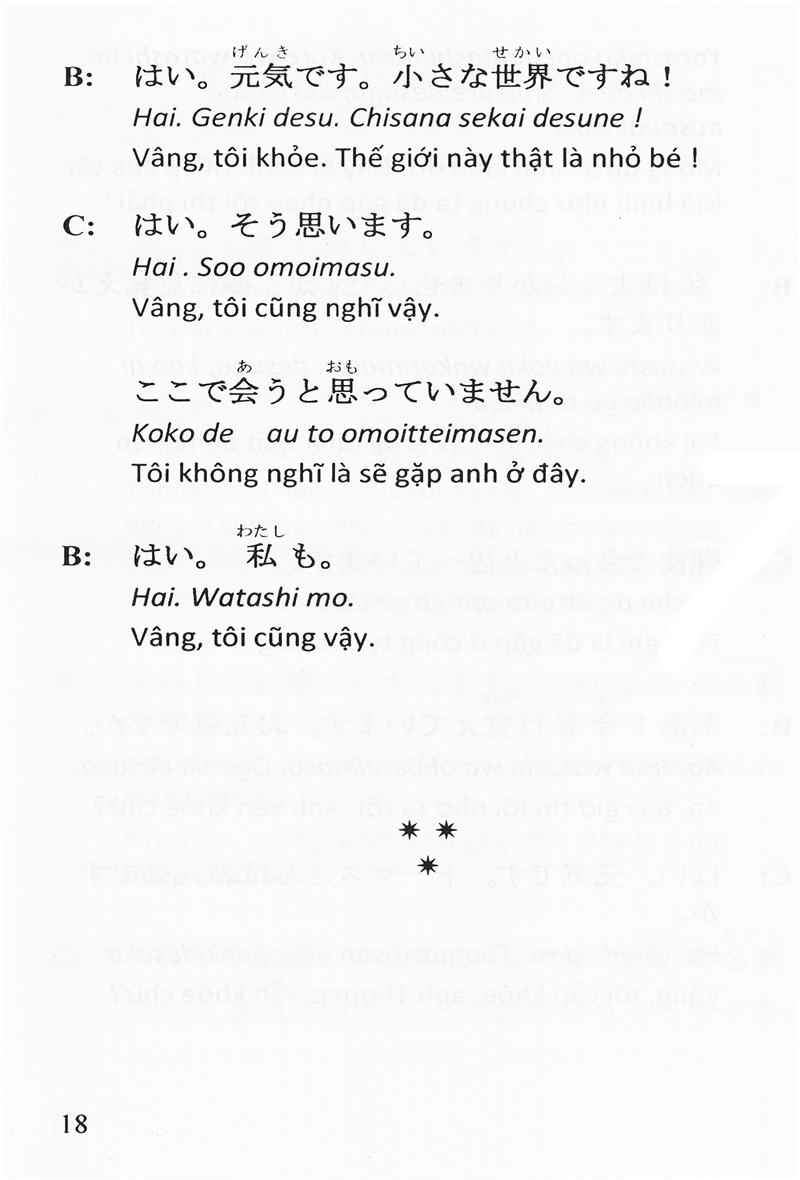 Tiếng Nhật Xã Giao Hàng Ngày (Kèm CD)
