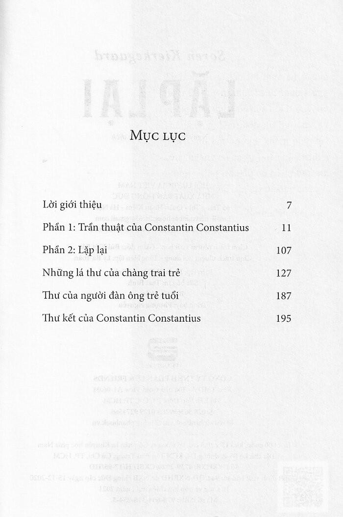 Lặp Lại - Một Khảo Luận Bằng Tâm Lý Học Thực Nghiệm