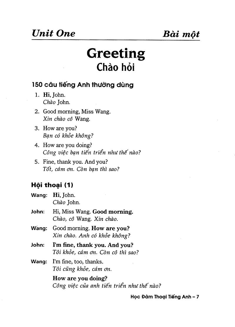 Học Đàm Thoại Tiếng Anh Trong 100 Ngày - English Conversation A 100-Day Practice
