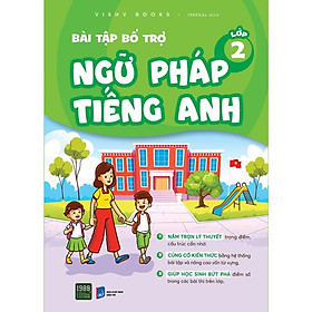 Sách  Bài tập bổ trợ ngữ pháp Tiếng Anh lớp 2 - BẢN QUYỀN