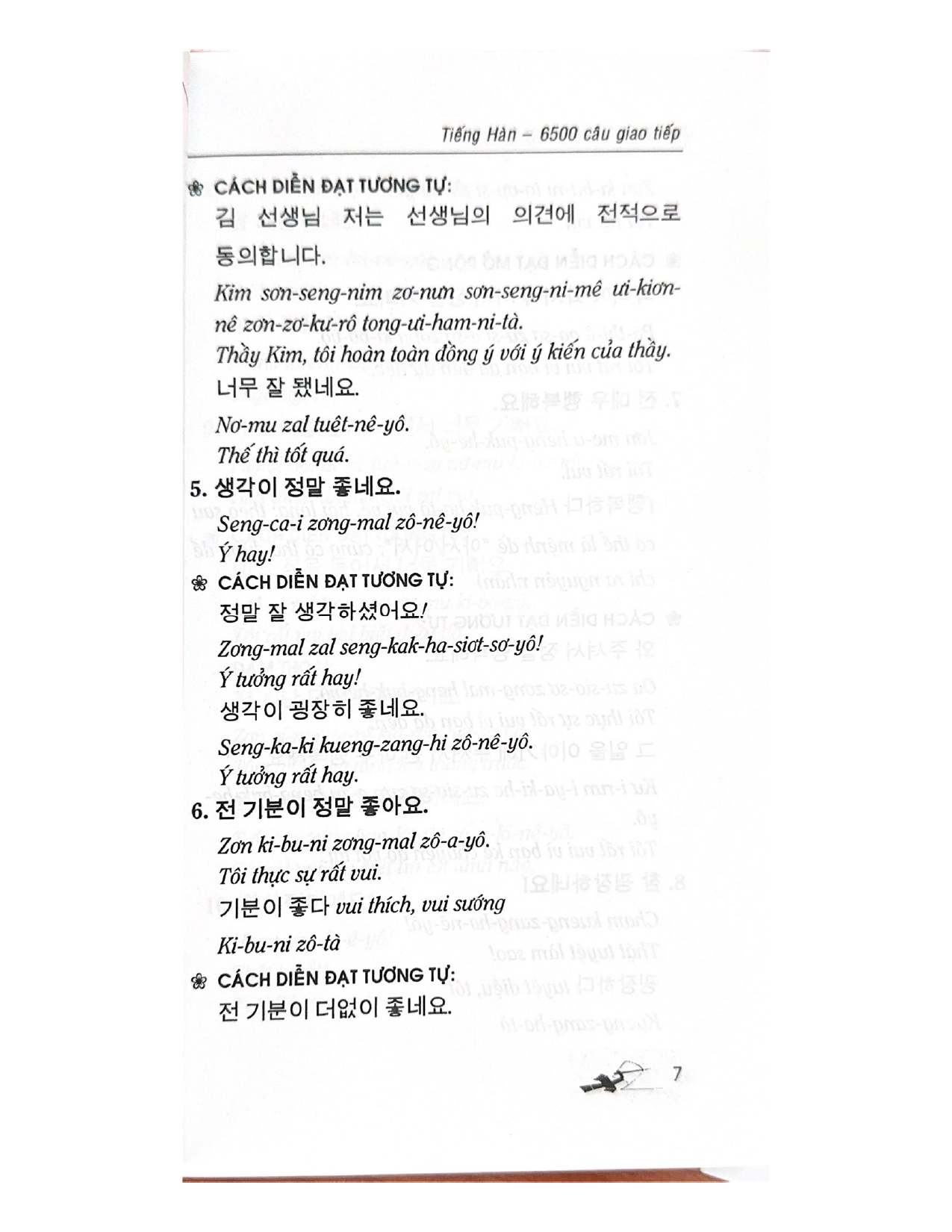 Tiếng Hàn - 6500 Câu Giao Tiếp (Kèm CD)