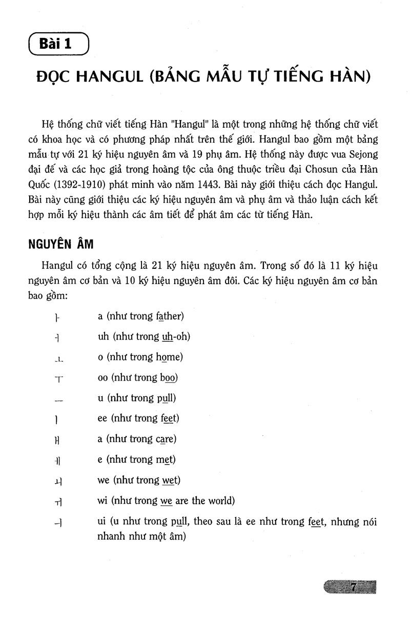 Bài Tập Ngữ Pháp Tiếng Hàn (Trình Độ Căn Bản)