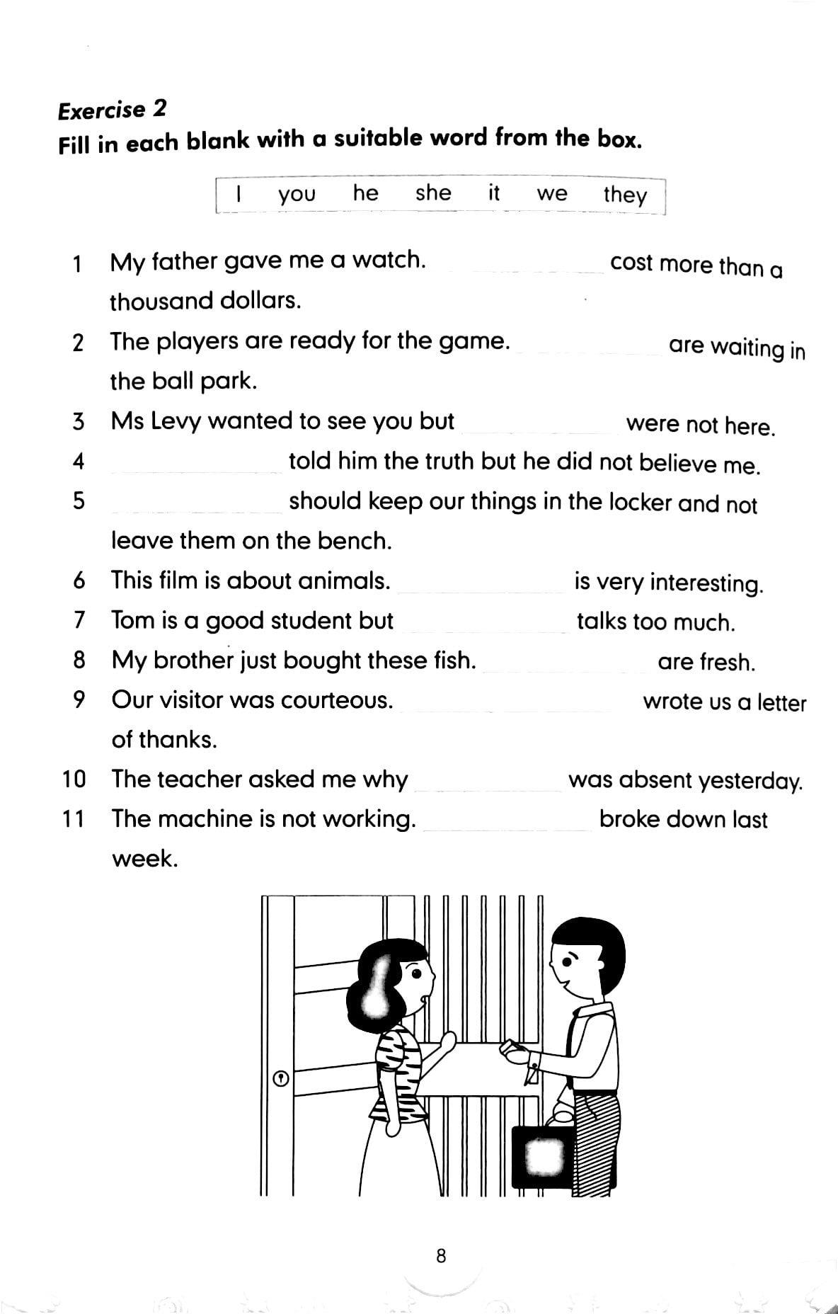 Graded Grammar Exercises 4