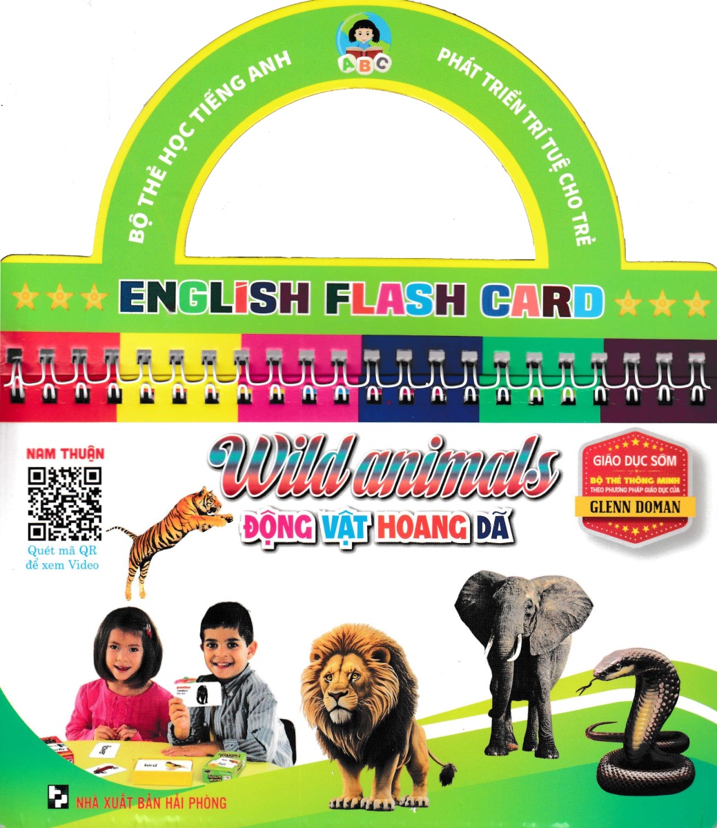 Combo Bộ Thẻ Học Tiếng Anh - Phát Triển Trí Tuệ Cho Trẻ (Bộ 6 Cuốn) - HA
