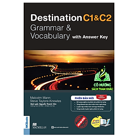 Sách - Giáo Trình Destination C1&C2 (Kèm Đáp Án) Phiên bản mới + Audio phần nghe - MC