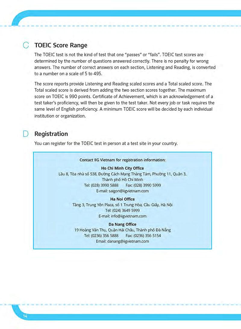 Abc Toeic LC (For The Revised Test Format 2019 In Viet Nam) (Kèm file MP3)