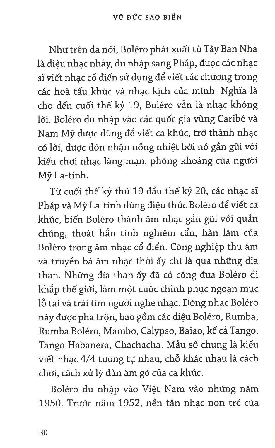 Lắng Nghe Giai Điệu BOLÉRO