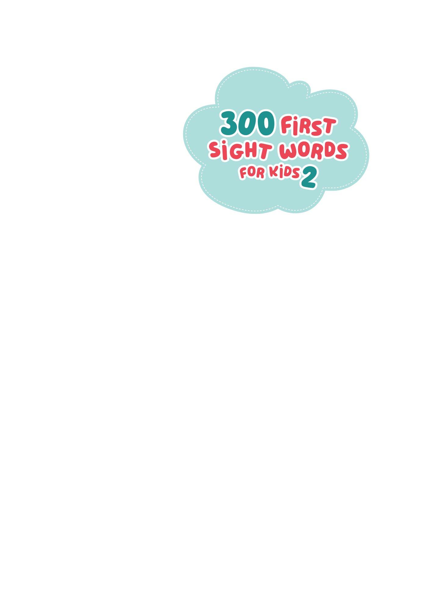 300 First Sight Words For Kids - 2