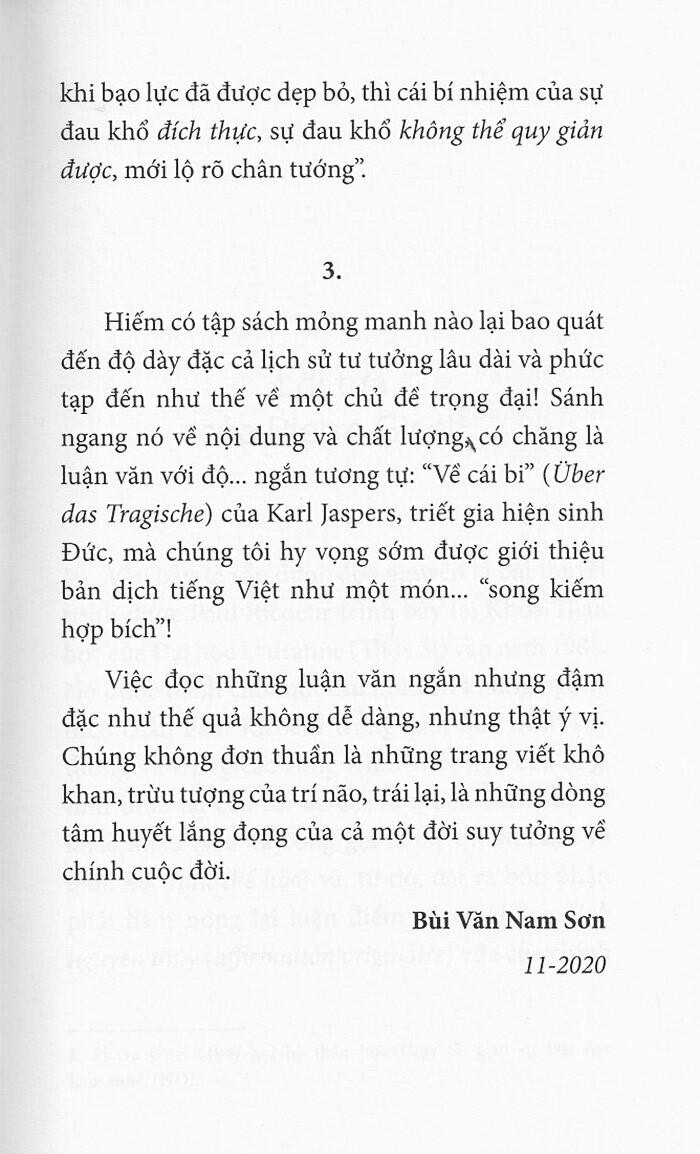 Cái Ác - Một Thách Thức Đối Với Tiết Học Và Thần Học