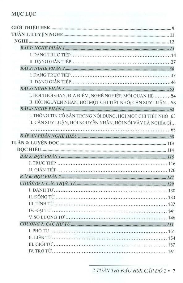2 Tuần Thi Đậu HSK Cấp Độ 2 (Bản Mới)