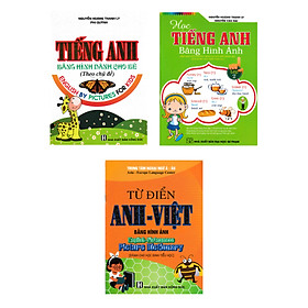 Combo Từ Điển Anh Việt Bằng Hình Ảnh + Tiếng Anh Bằng Hình Dành Cho Bé + Học Tiếng Anh Bằng Hình Ảnh Lớp 2 (Biên Soạn Theo Chương Trình Giáo Dục Phổ Thông Mới) (Bộ 3 Cuốn) _HA