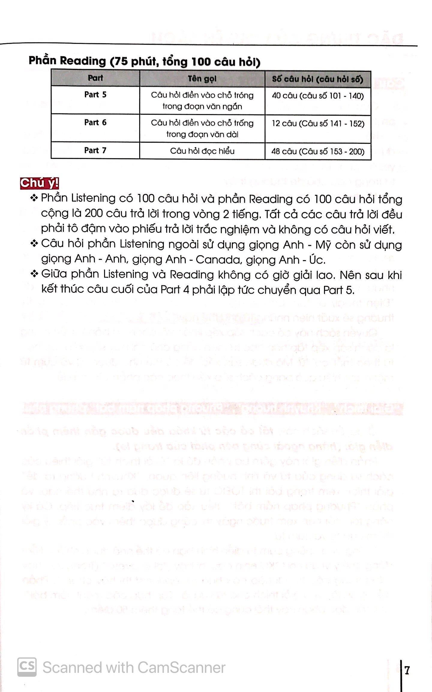 Words And Phrases The Toeic Test - Từ Và Cụm Từ Cho Kỳ Thi Toeic Test