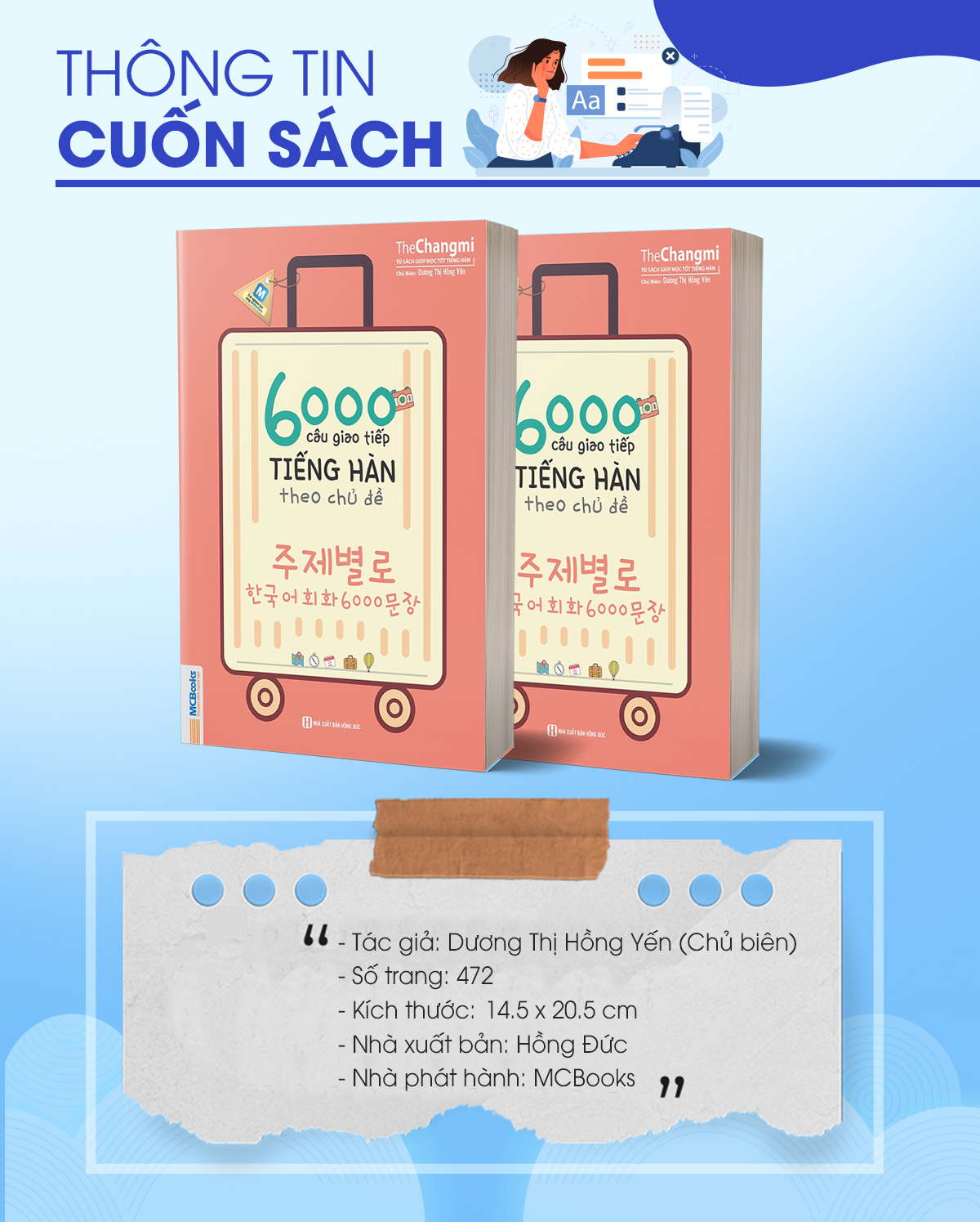 6000 Câu Giao Tiếp Tiếng Hàn Theo Chủ Đề (Tặng kèm Kho Audio Books)