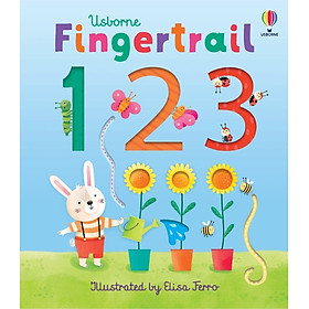Sách tương tác thiếu nhi tiếng Anh: Fingertrail 123
