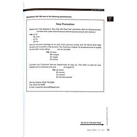 Zoom TOEIC RC 1000