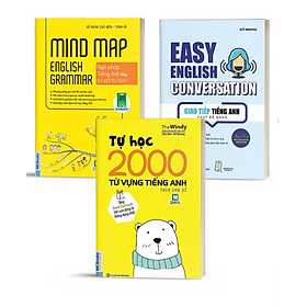 Combo Mindmap English Grammar Và Easy English Conversation ( Lẻ/ Tùy Chọn) - Bản Quyền