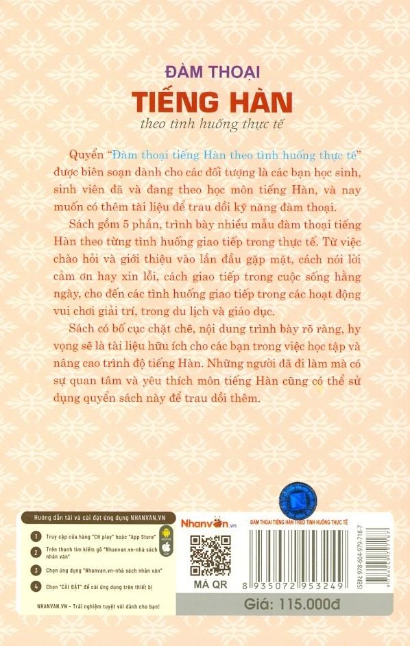 Đàm Thoại Tiếng Hàn Trong Tình Huống Thực Tế