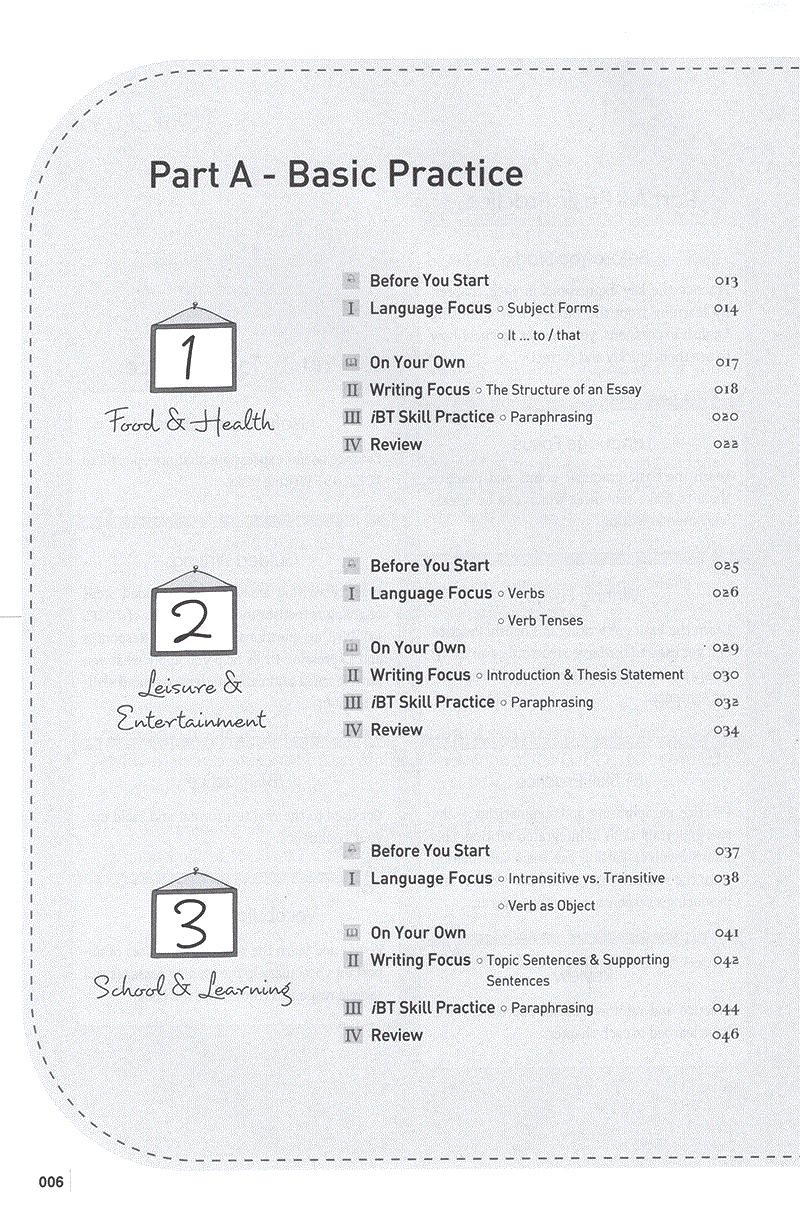 LinguaForum TOEFL iBT B Writing (Kèm 1CD)