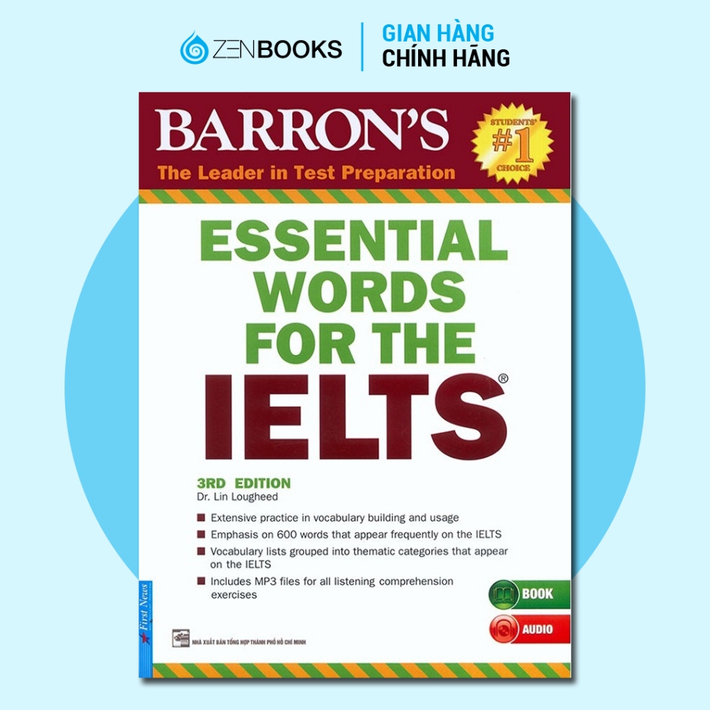 COMBO Sách 3 Quyển IELTS Writing & Essential Words (IELTS Writing From Basic to Band 6.0 TB - 8.0 & Essential Words)