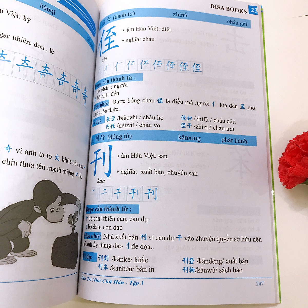 Sách-Combo 2 sách Sổ tay từ vựng HSK1-2-3-4 và TOCFL band A + Siêu trí nhớ 1000 chữ hán Tập 1+ DVD tài liệu