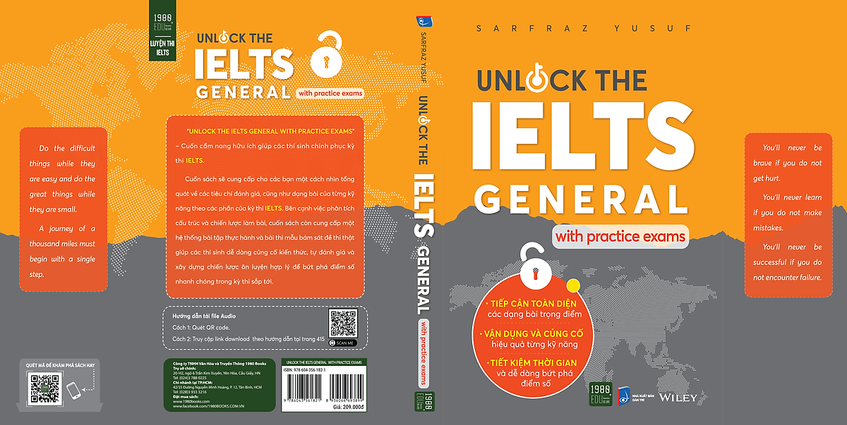 Unlock the ielts general with practice exams - Bản Quyền