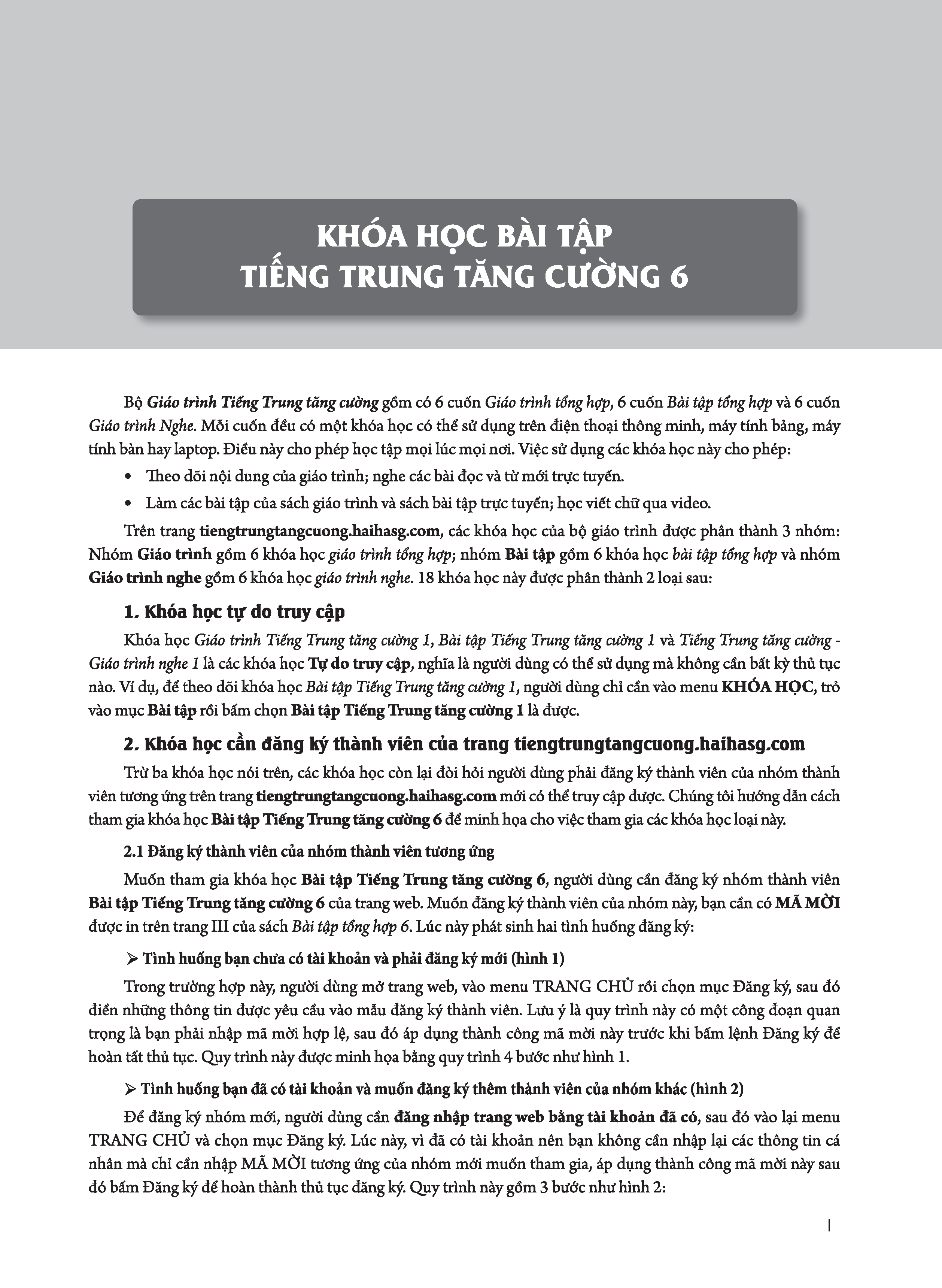 Giáo Trình Tiếng Trung Tăng Cường - Bài Tập Tổng Hợp 6 (Tặng kèm Khóa học Online)