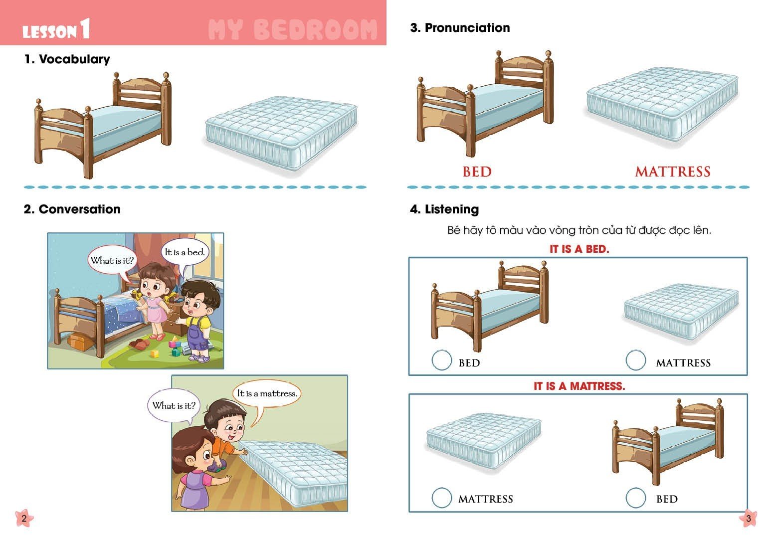 I Can My Bedroom - sách học tiếng Anh cho trẻ mầm non
