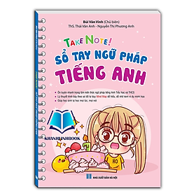 Sách - TAKE NOTE ! Sổ tay ngữ pháp tiếng anh (mềm)