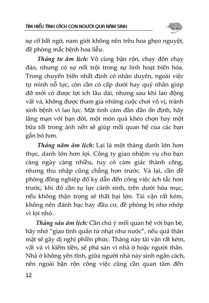 Tìm Hiểu Tính Cách Con Người Qua Năm Sinh Tuổi Tý