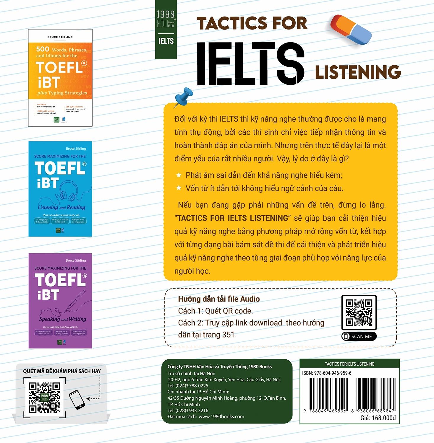 Tactics For IELTS Listening