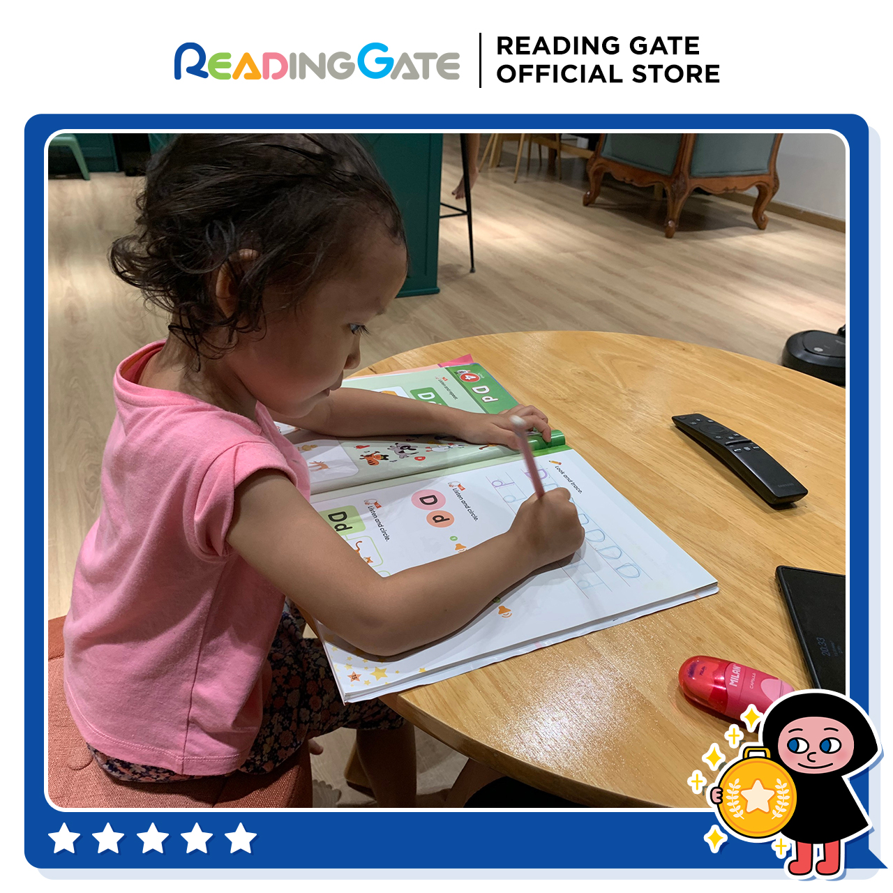 Sách DODO ABC WORKBOOK - ALPHABET 2 READING GATE Cho Bé Từ 5 Đến 8 Tuổi làm quen với Bảng chữ cái