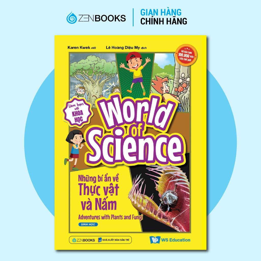 Sách - World Of Science - Bộ 1 Combo 5 Cuốn - Làm Bạn Với Khoa Học - Zenbooks