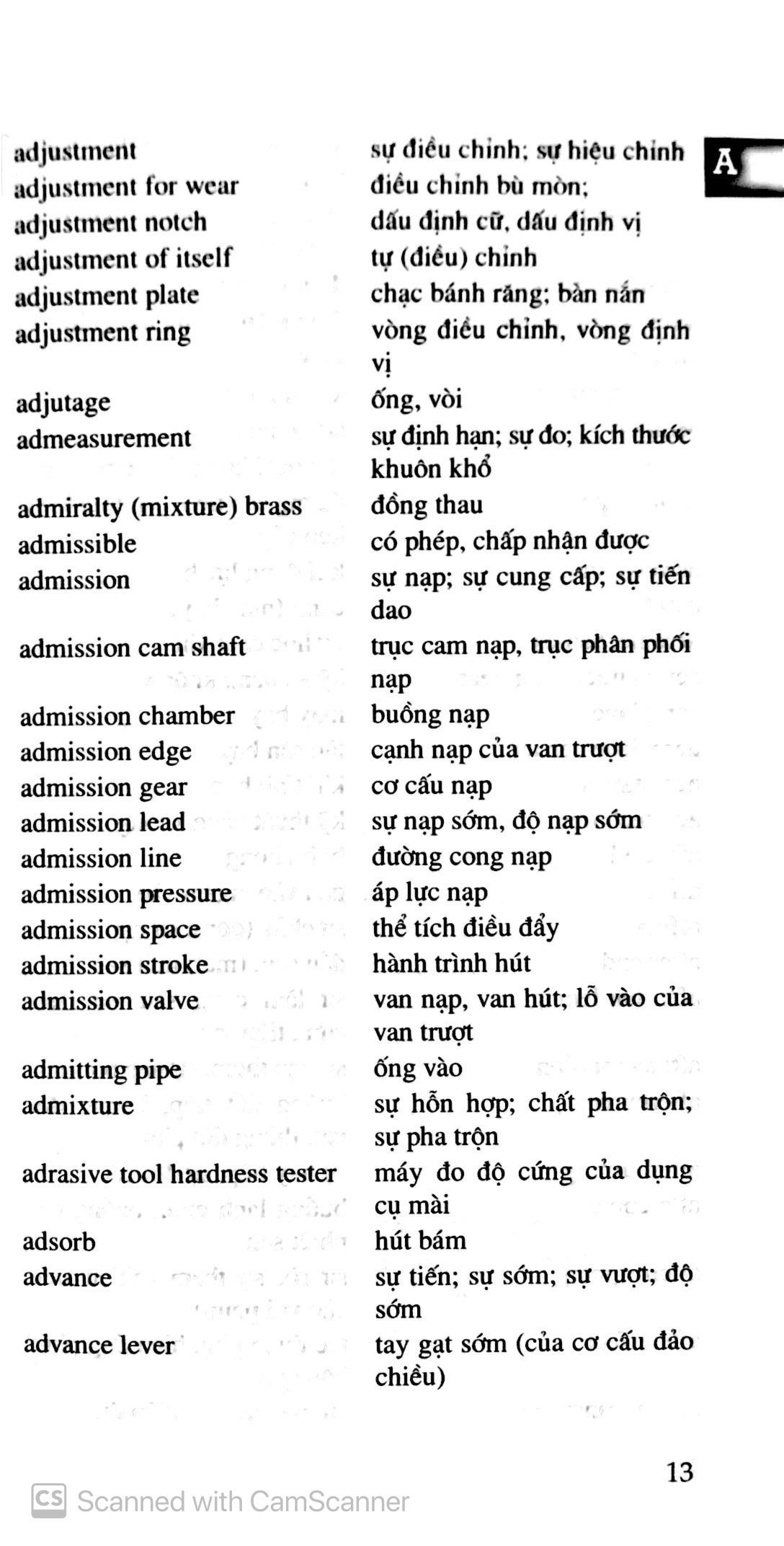 Từ Điển Cơ Khí Và Công Trình Anh -Việt 40.000 Từ