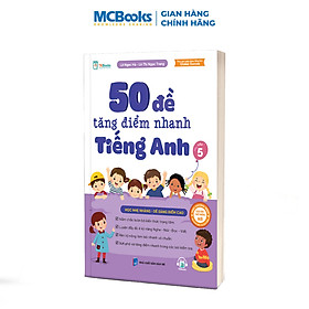 Sách - 50 Đề Tăng Điểm Nhanh Tiếng Anh – Lớp 5