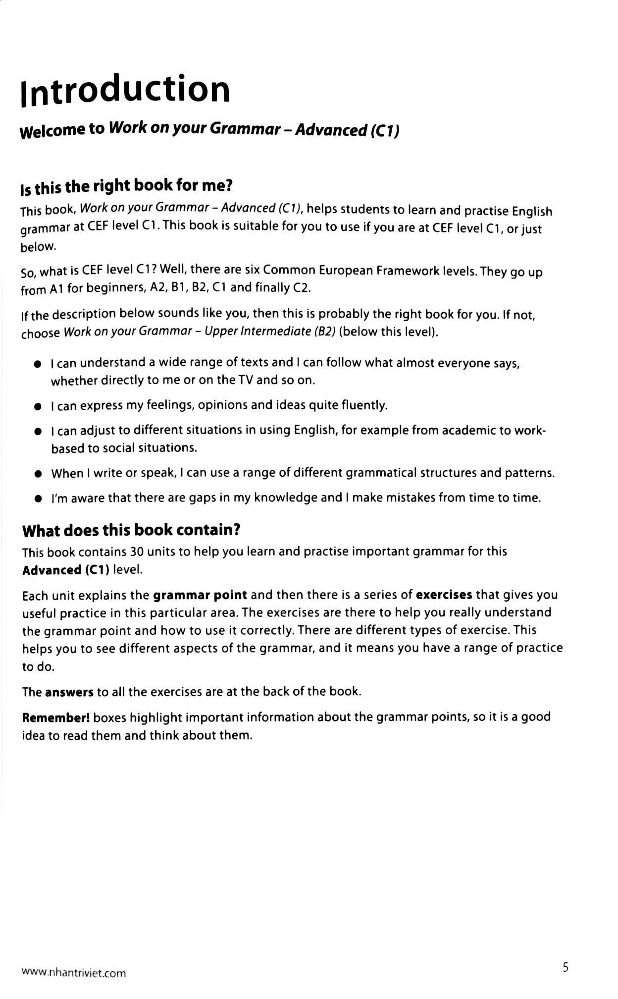 Collins Work On Your Grammar - Advanced C1