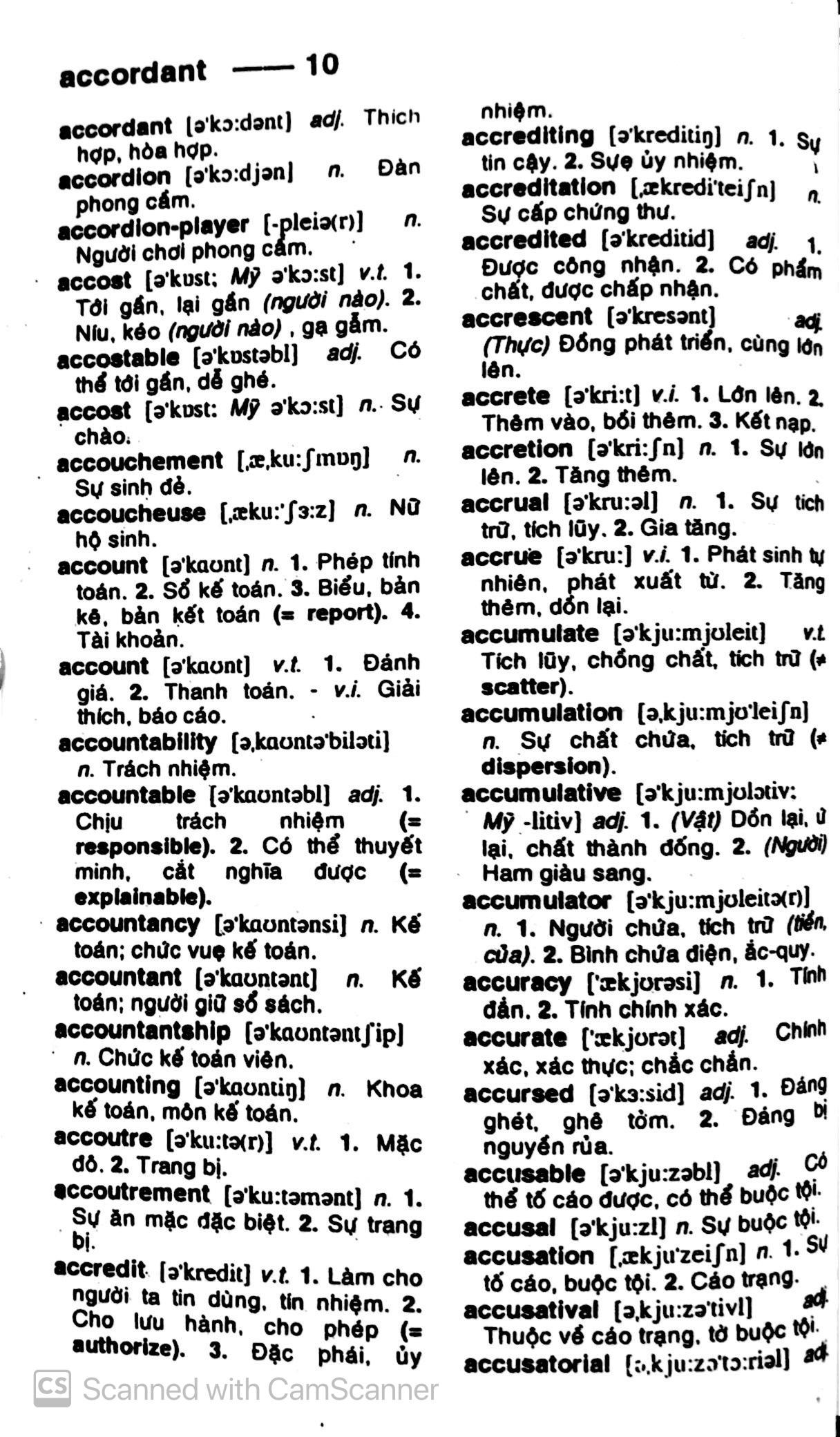 Từ Điển Anh - Việt
