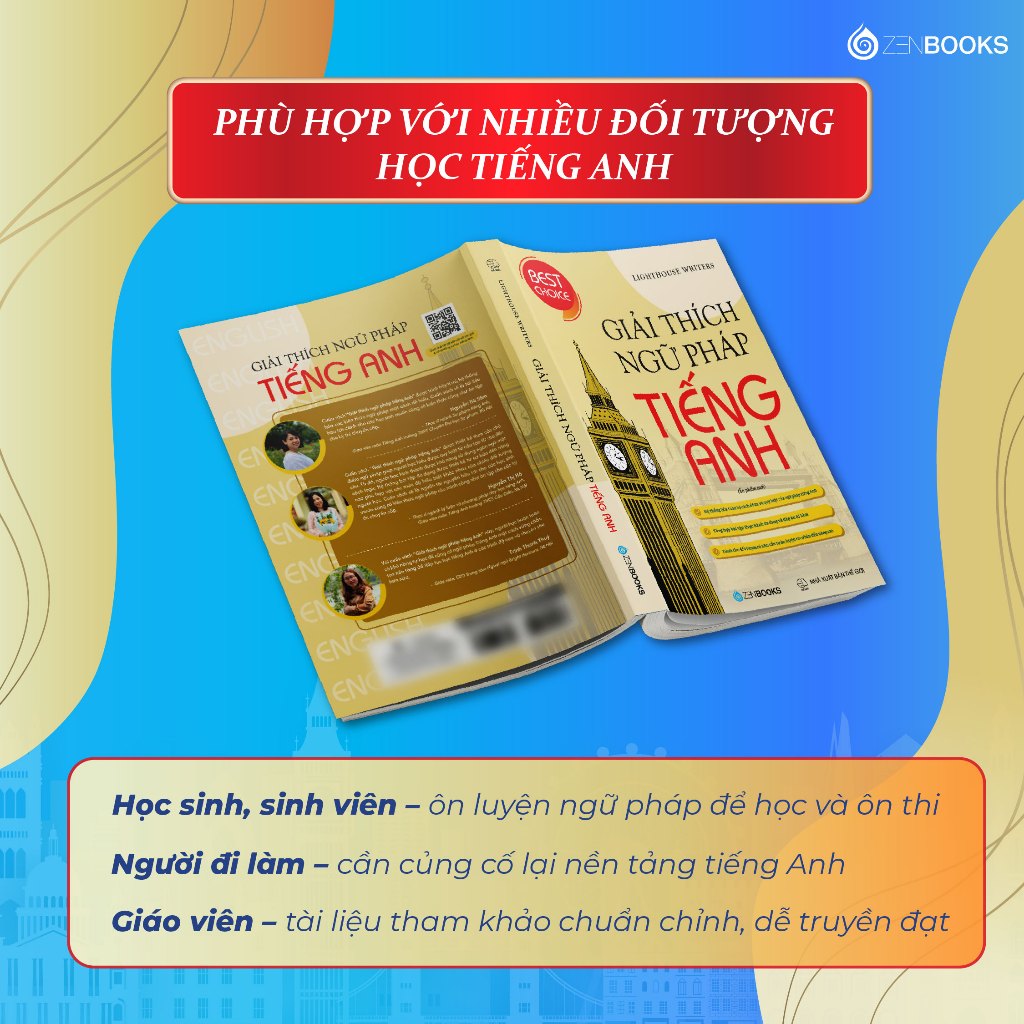 Combo Sách Giải Thích Ngữ Pháp Tiếng Anh + IELTS Speaking Journey – Speak Your Way to Band 6.0